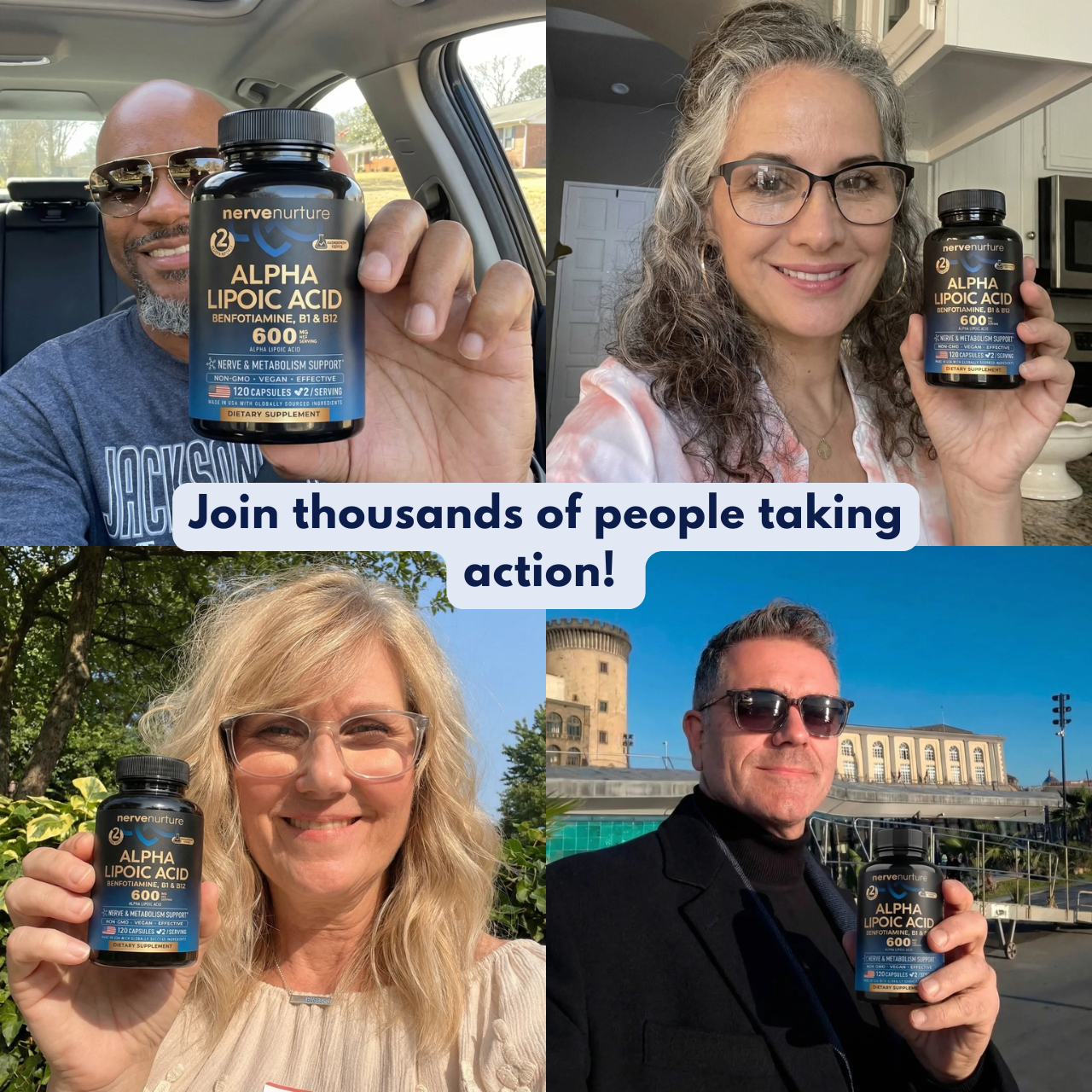 NerveNurture 4-in-1 Neuropathy Blend