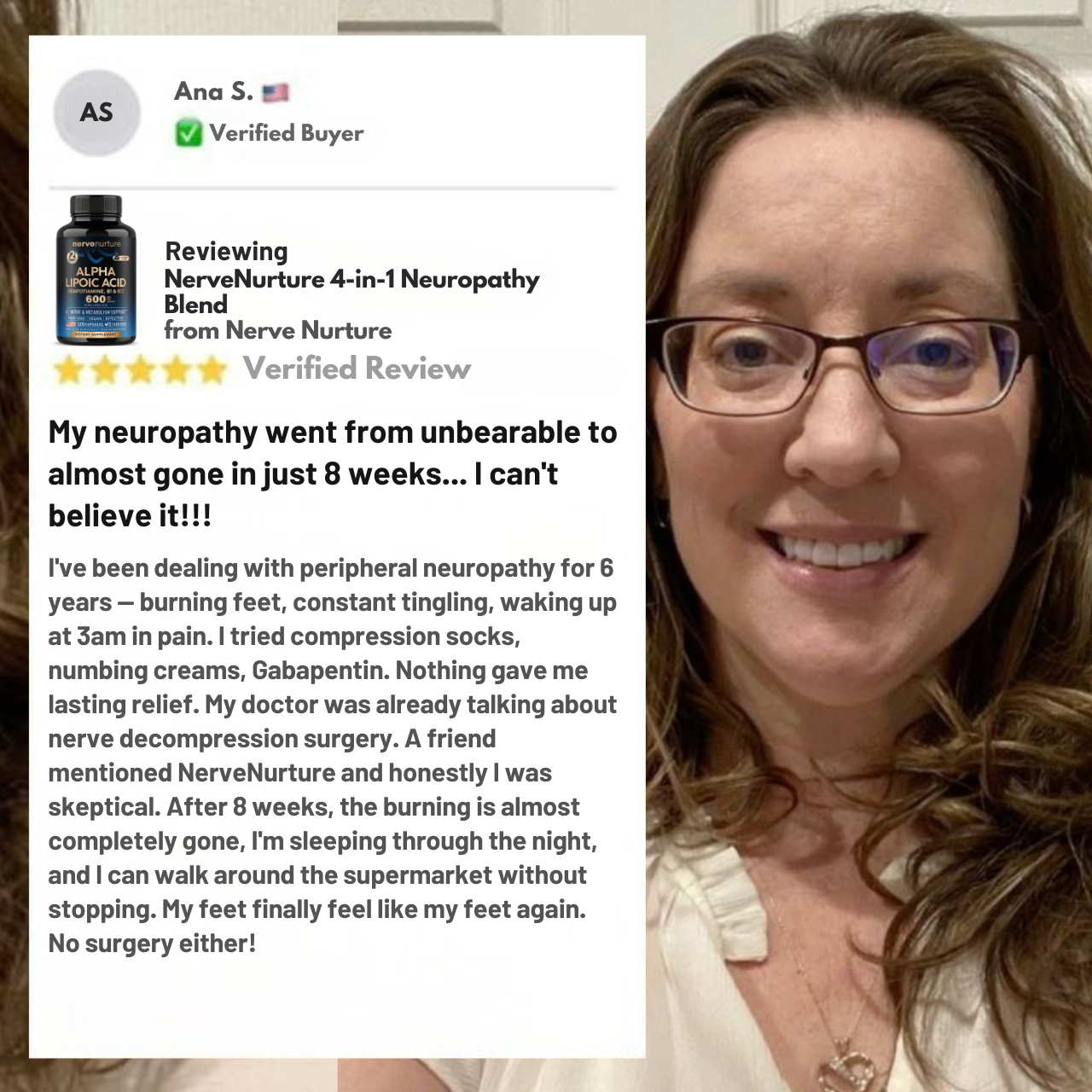 NerveNurture 4-in-1 Neuropathy Blend